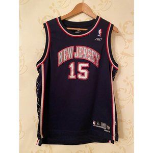 Reebok New Jersey Vince Carter #15 Sewn Jersey Boys Size XL 18-20